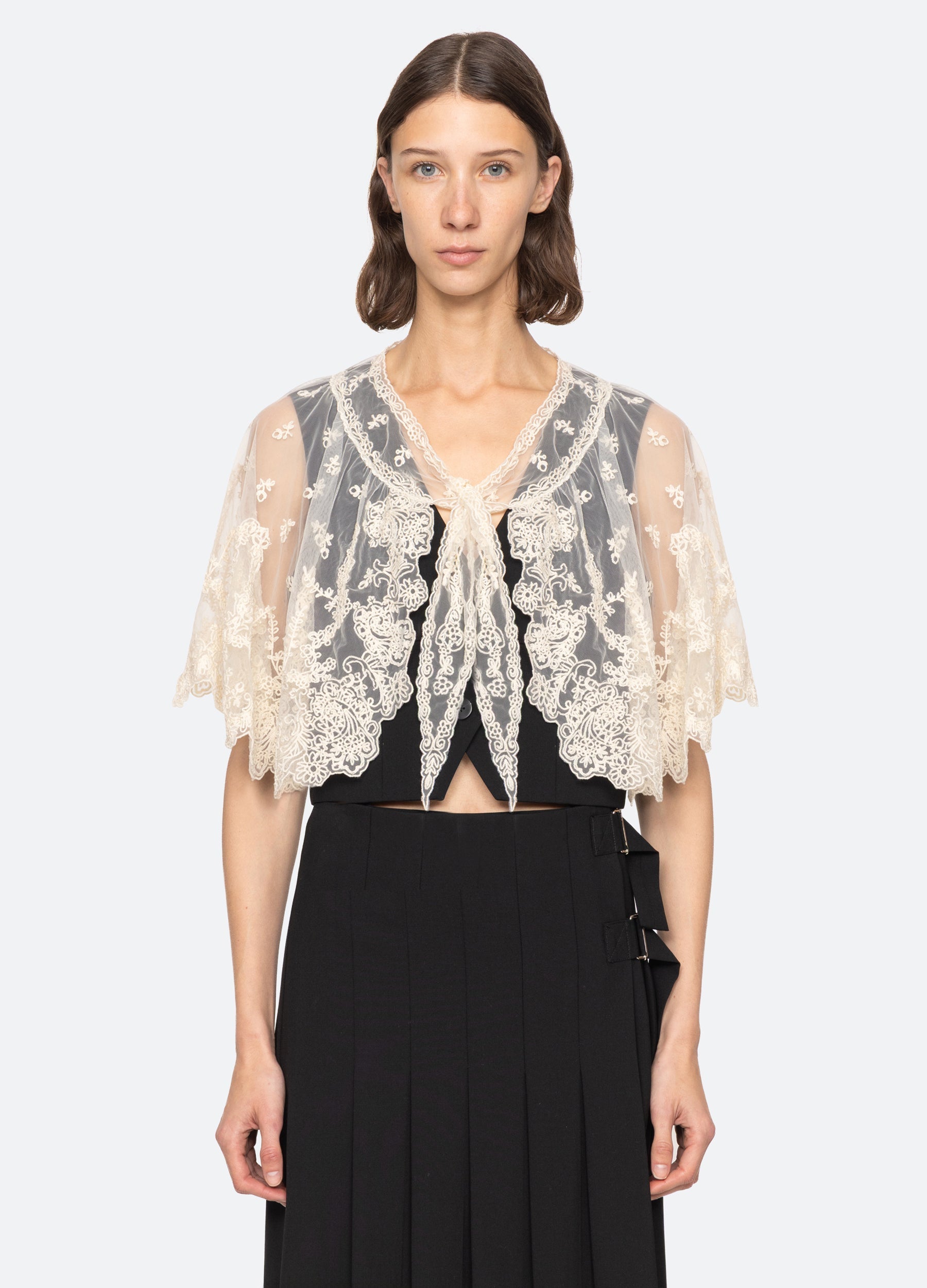 Sea NY Elisa Vest - Black