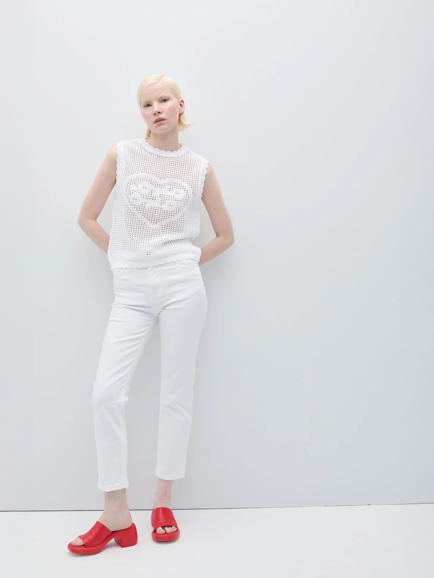Rita Row Elise Crochet Top
