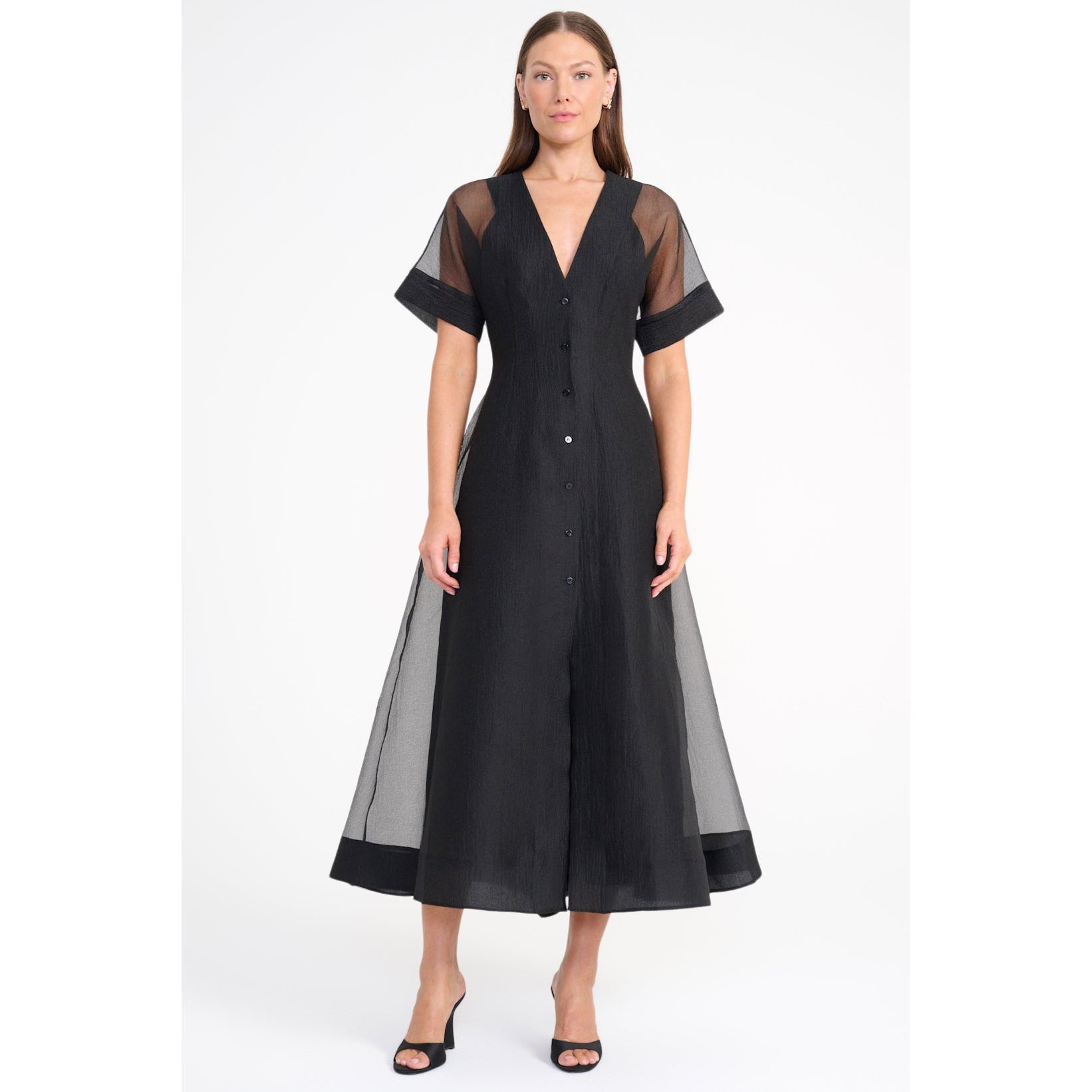 Staud Elle Dress - Black