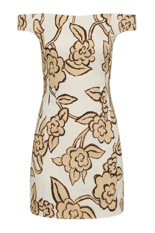 SIR. Elodie Off Shoulder Mini Dress
