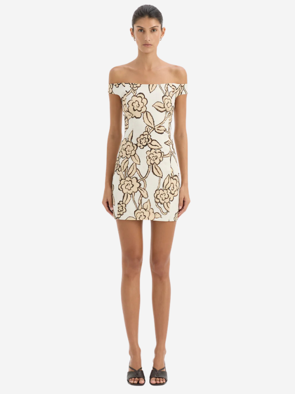 SIR. Elodie Off Shoulder Mini Dress