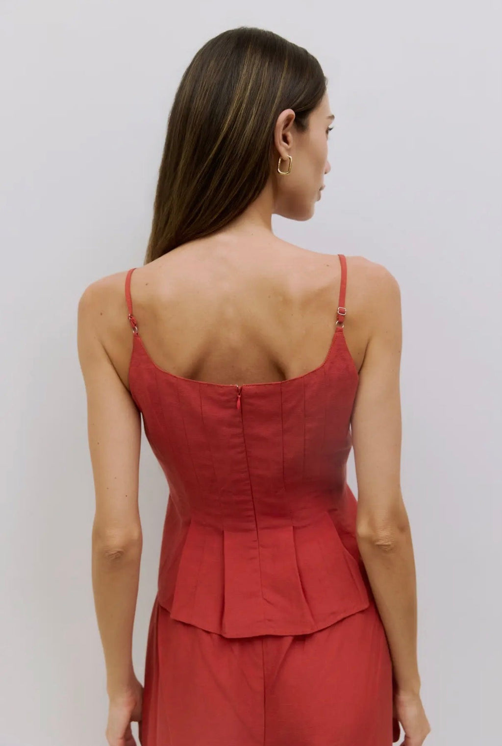 Azalea Eloise Pleated Top