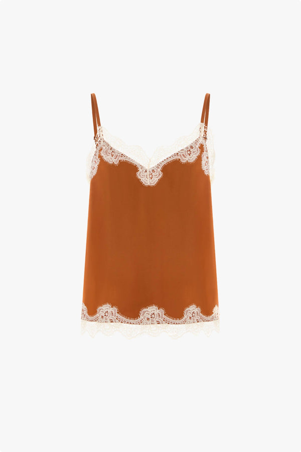 Aligne Eme Lace Satin Top