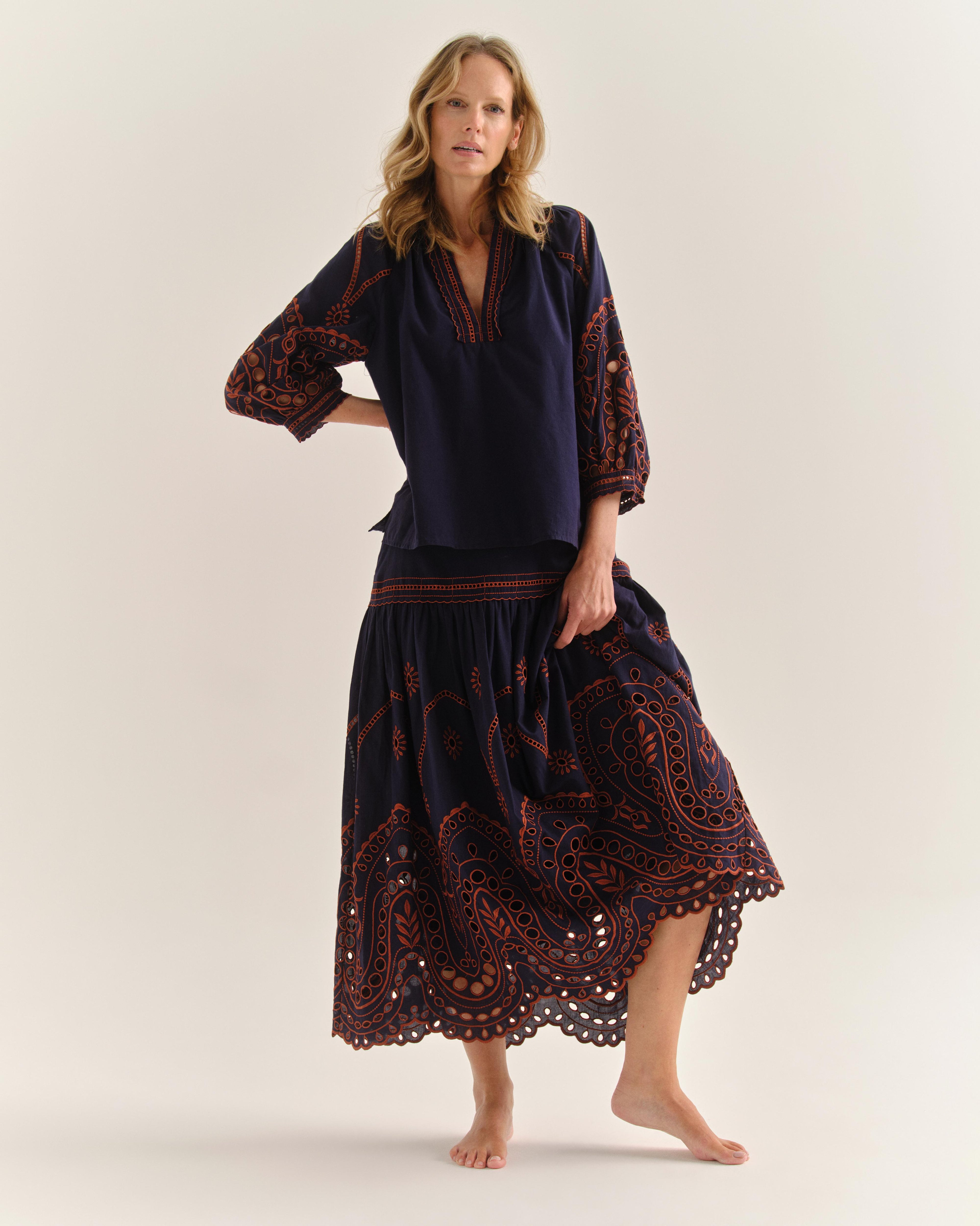 Cartolina Emma Midi Skirt