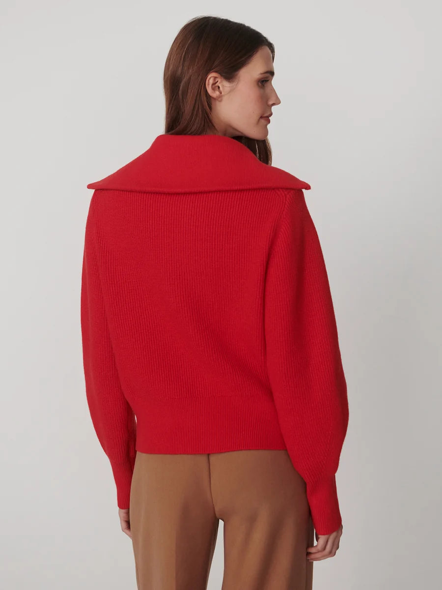 Varley Enrico Zip Through Knit Jacket