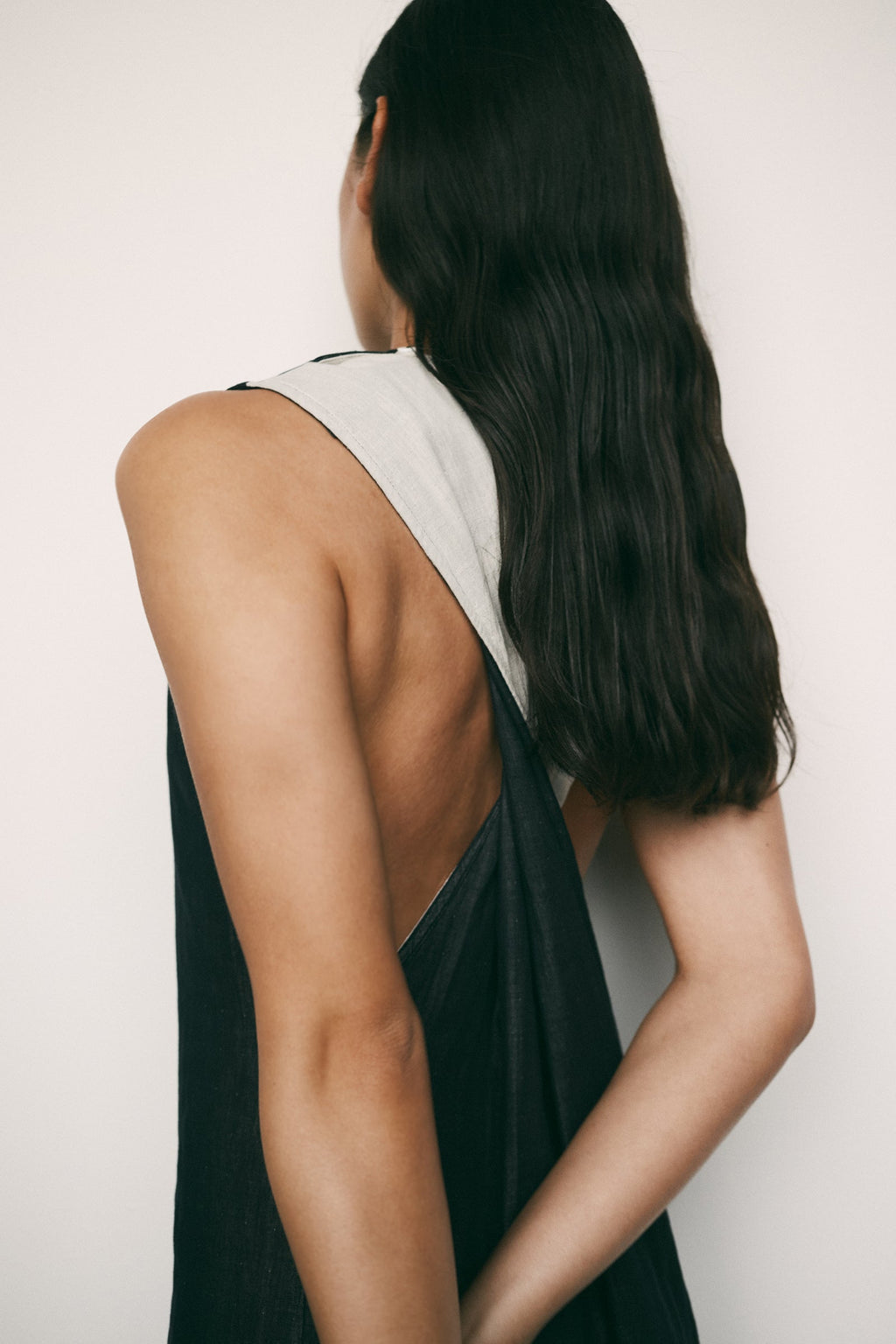 Kowtow Ensemble Dress - Black-Ecru