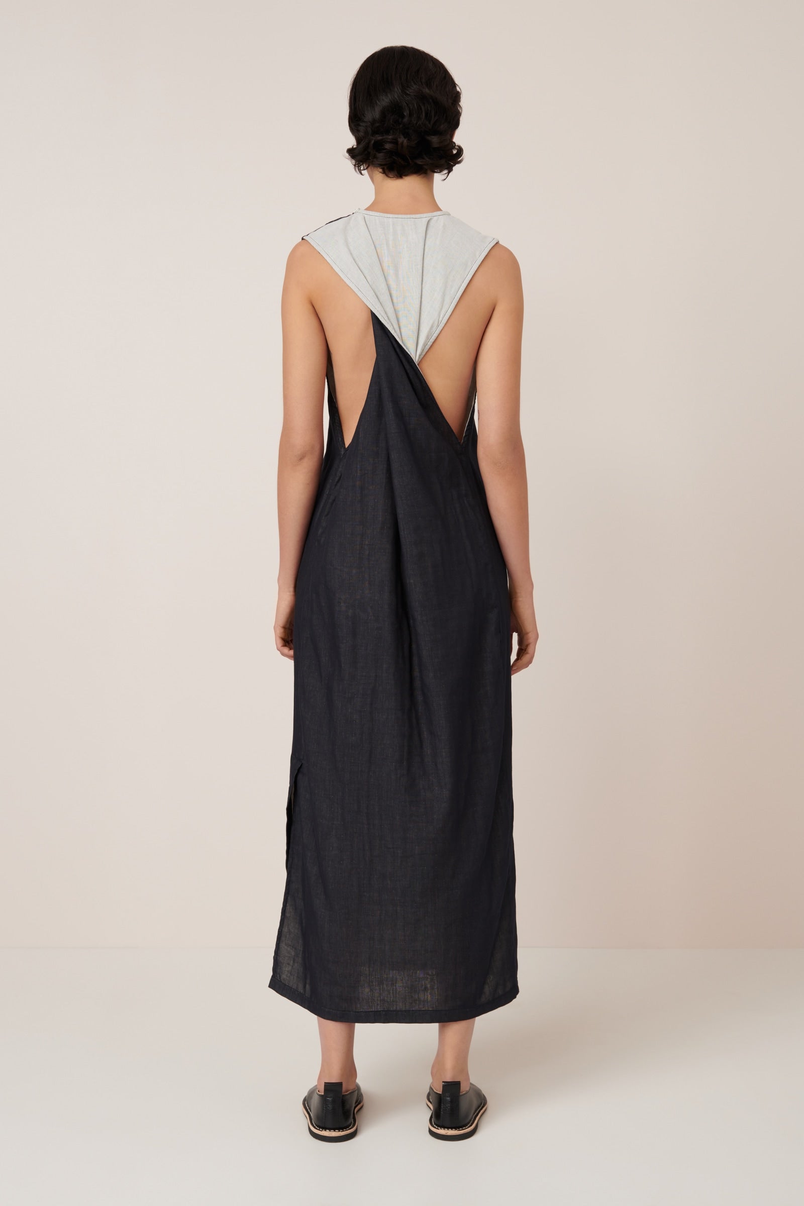 Kowtow Ensemble Dress - Black-Ecru