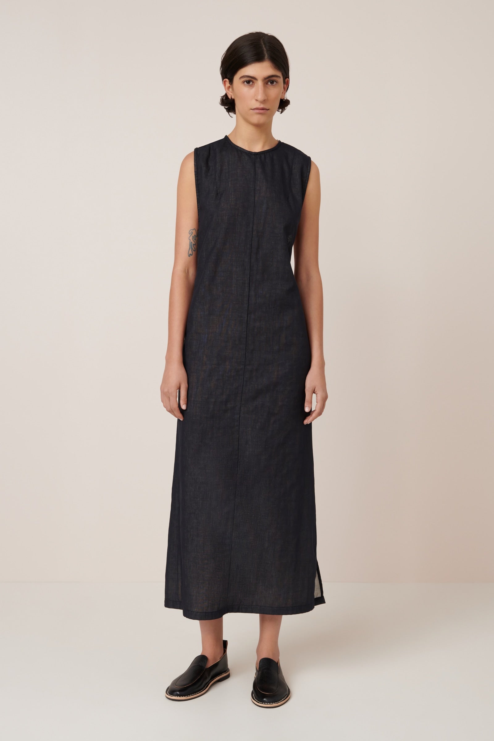 Kowtow Ensemble Dress - Black-Ecru