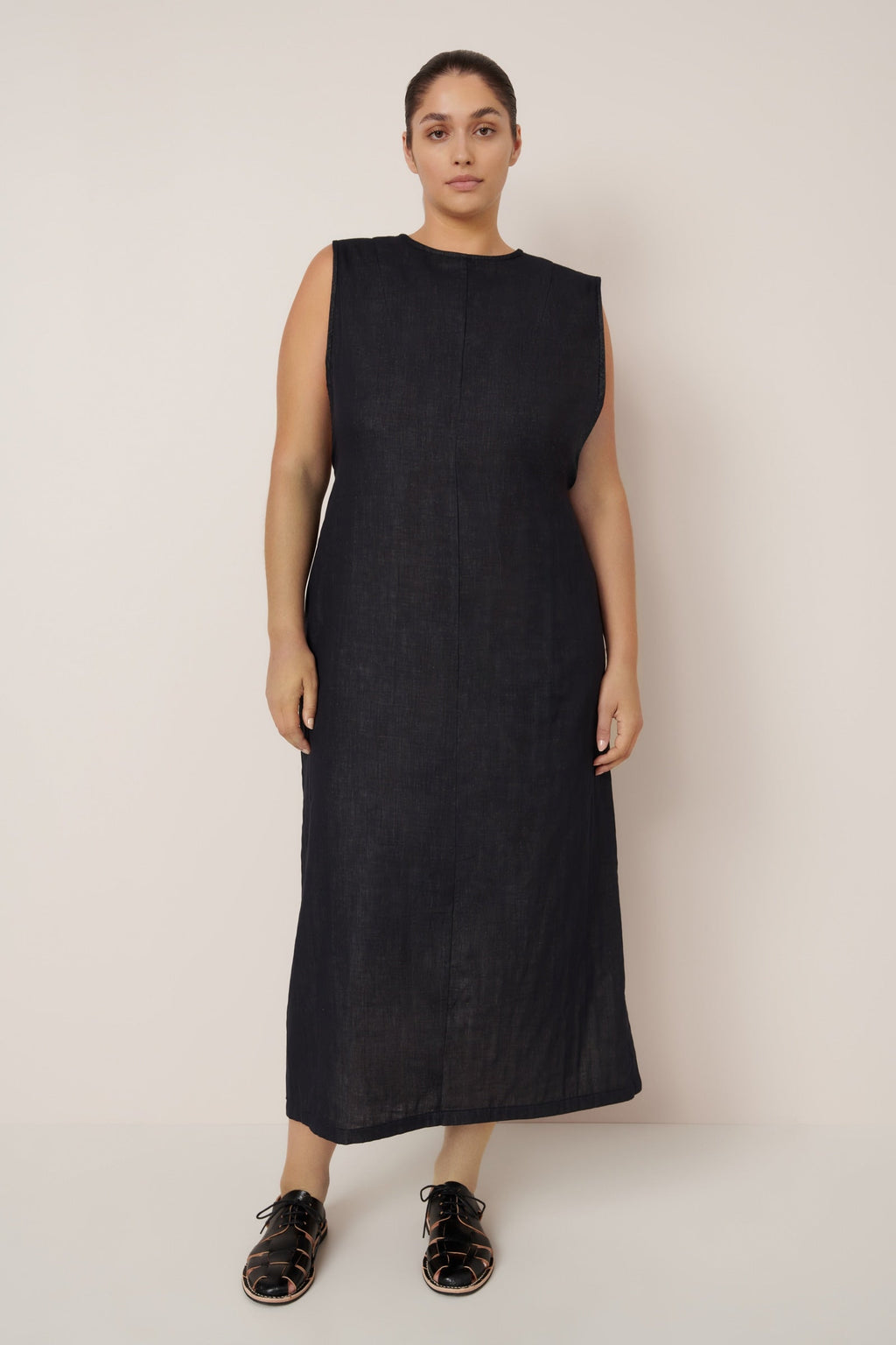 Kowtow Ensemble Dress - Black-Ecru