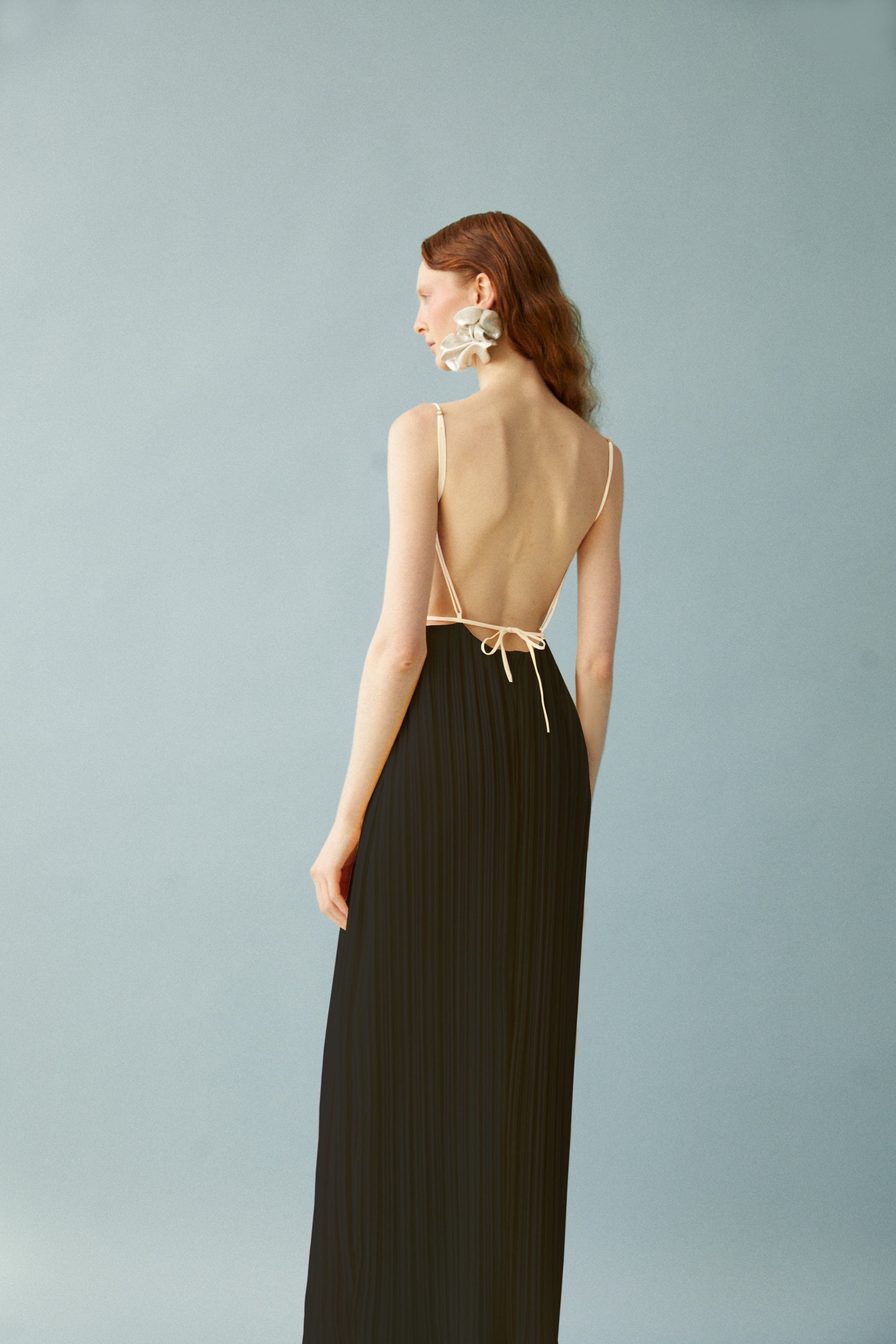 Luisa et La Luna Eros Pleated Combo Dress