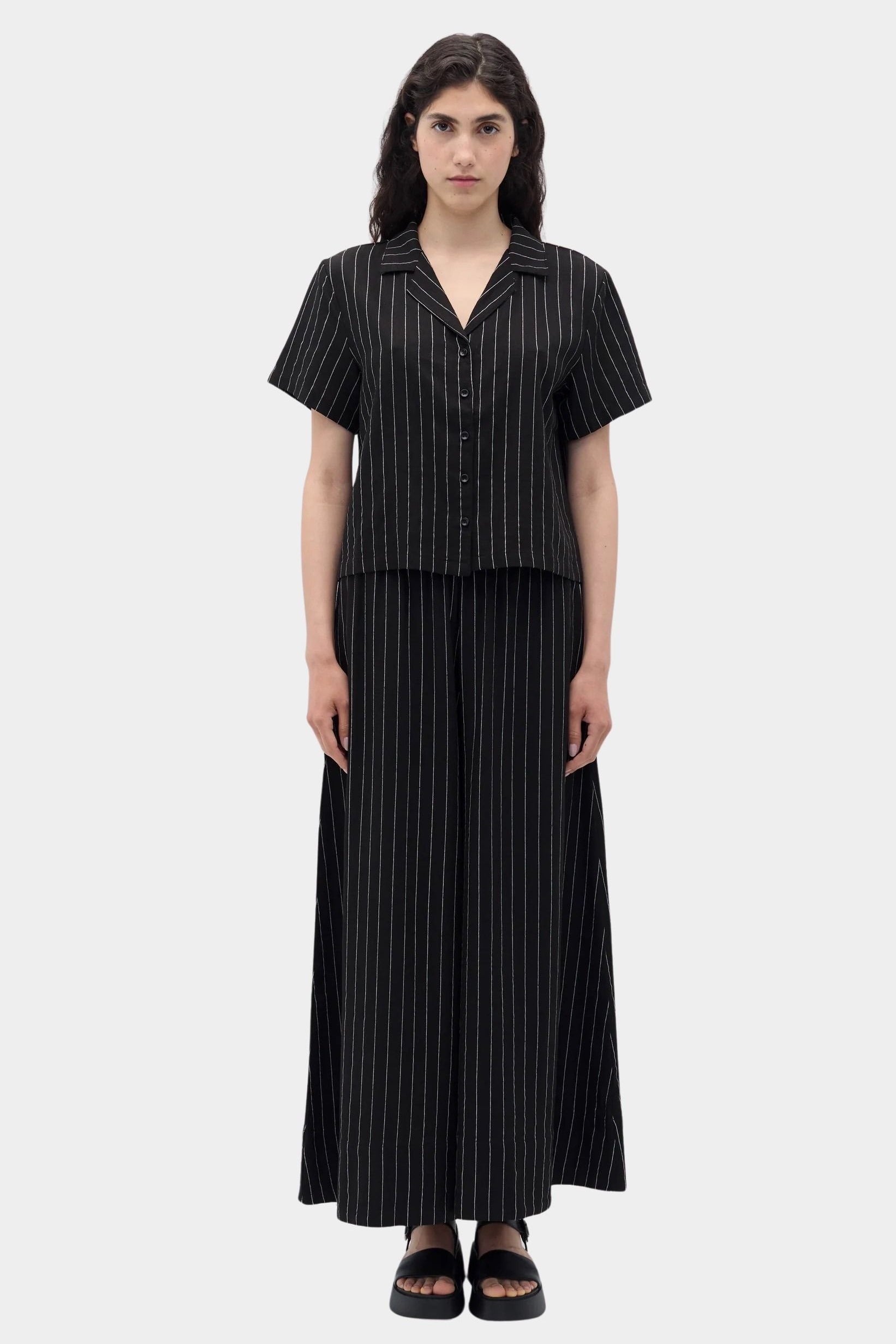 Rita Row Espill Shirt - Black