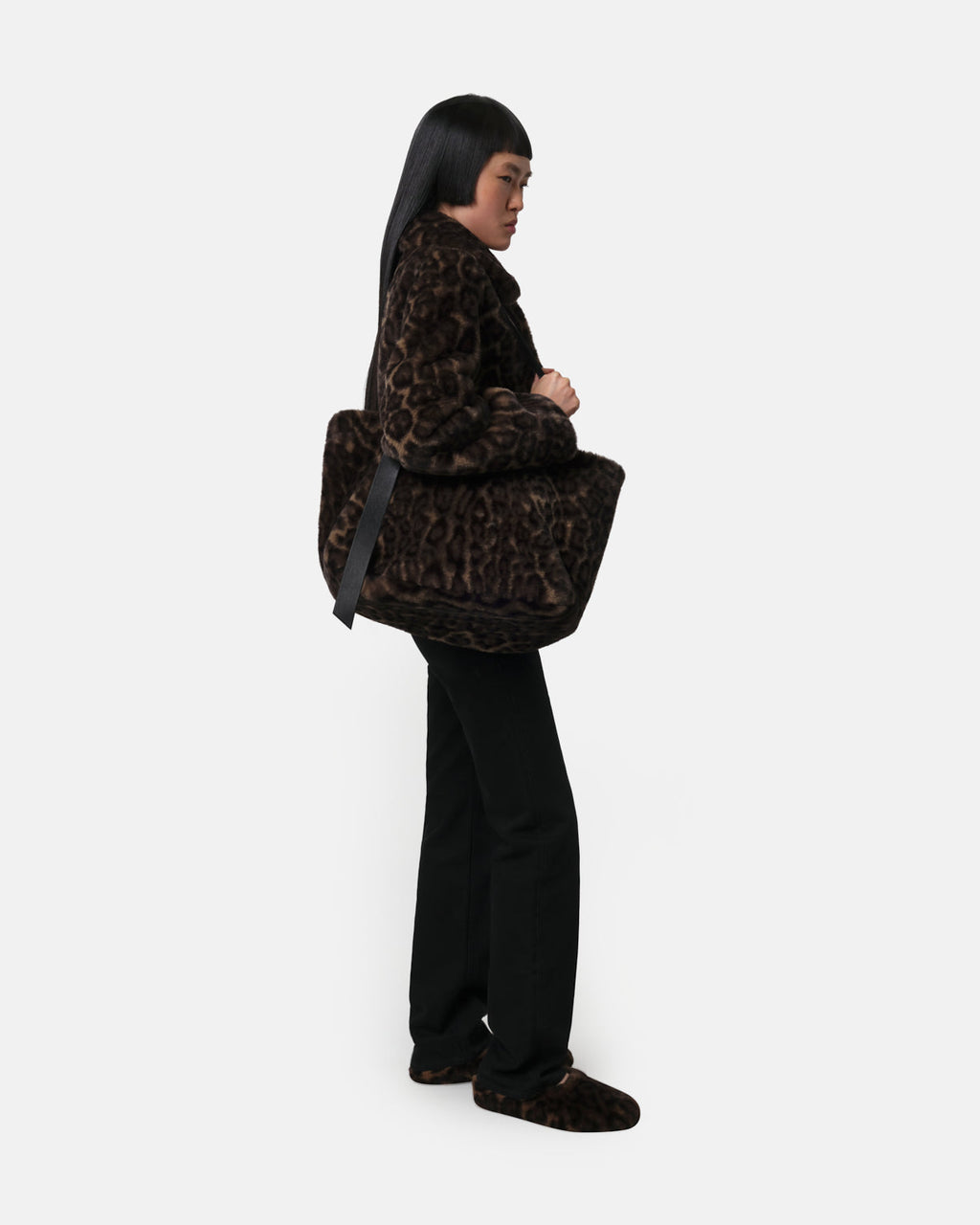 APPARIS Esti Tote Bag - Dark Leopard