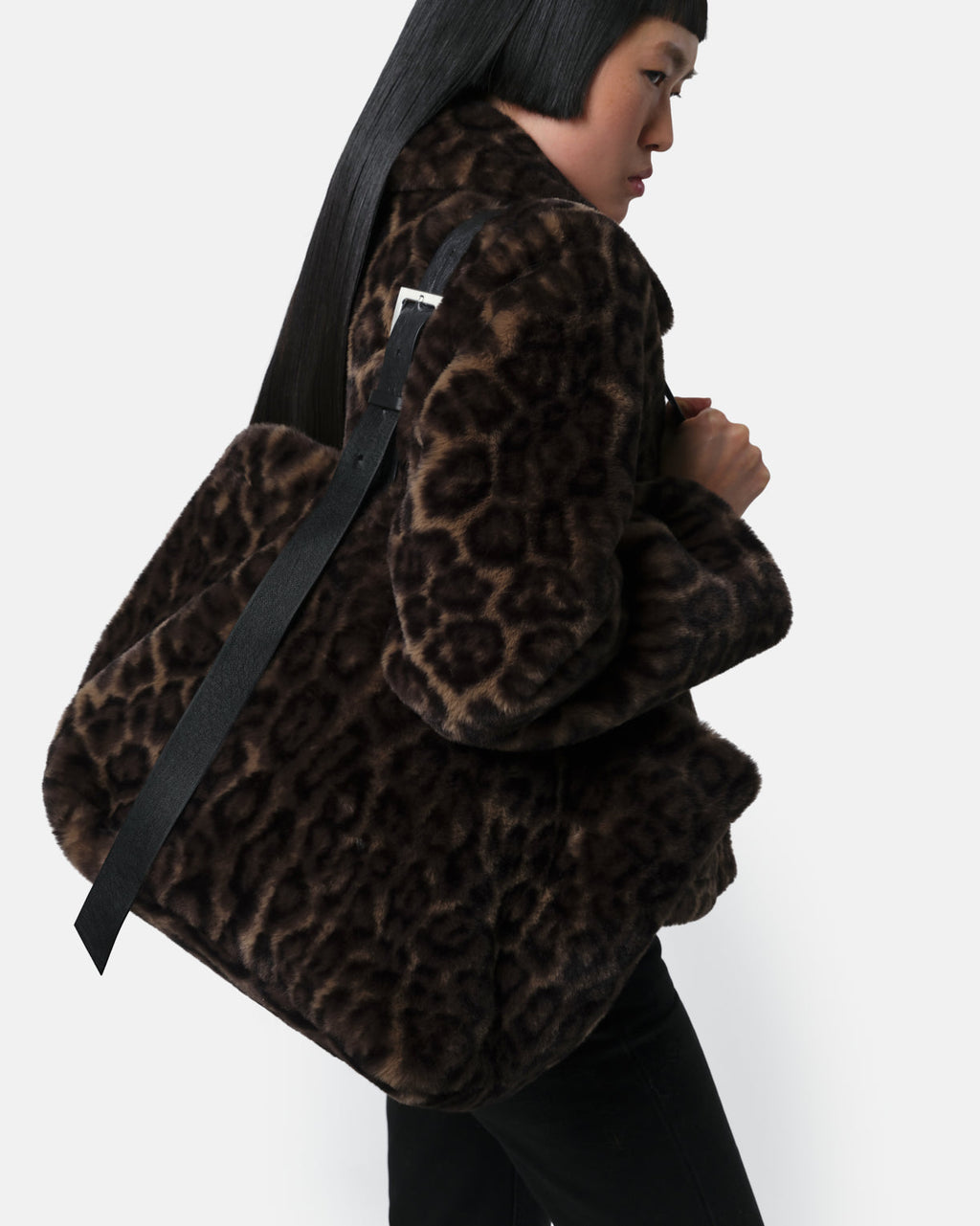 APPARIS Esti Tote Bag - Dark Leopard