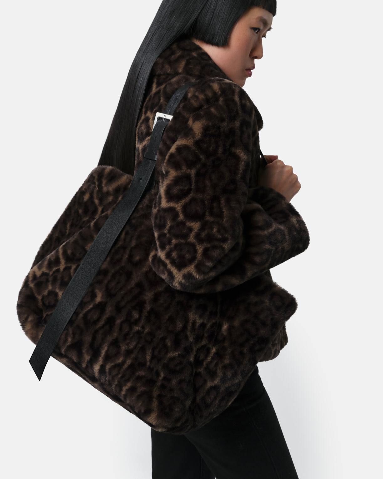 APPARIS Esti Tote Bag - Dark Leopard