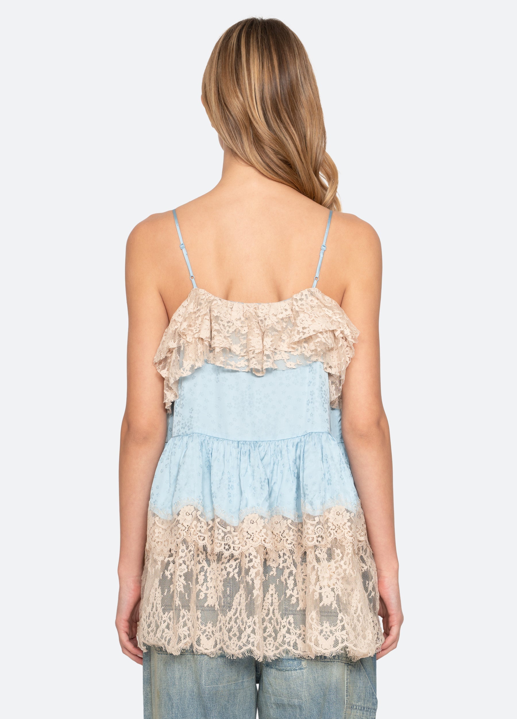 Sea NY Ethel Tunic Top - Blue