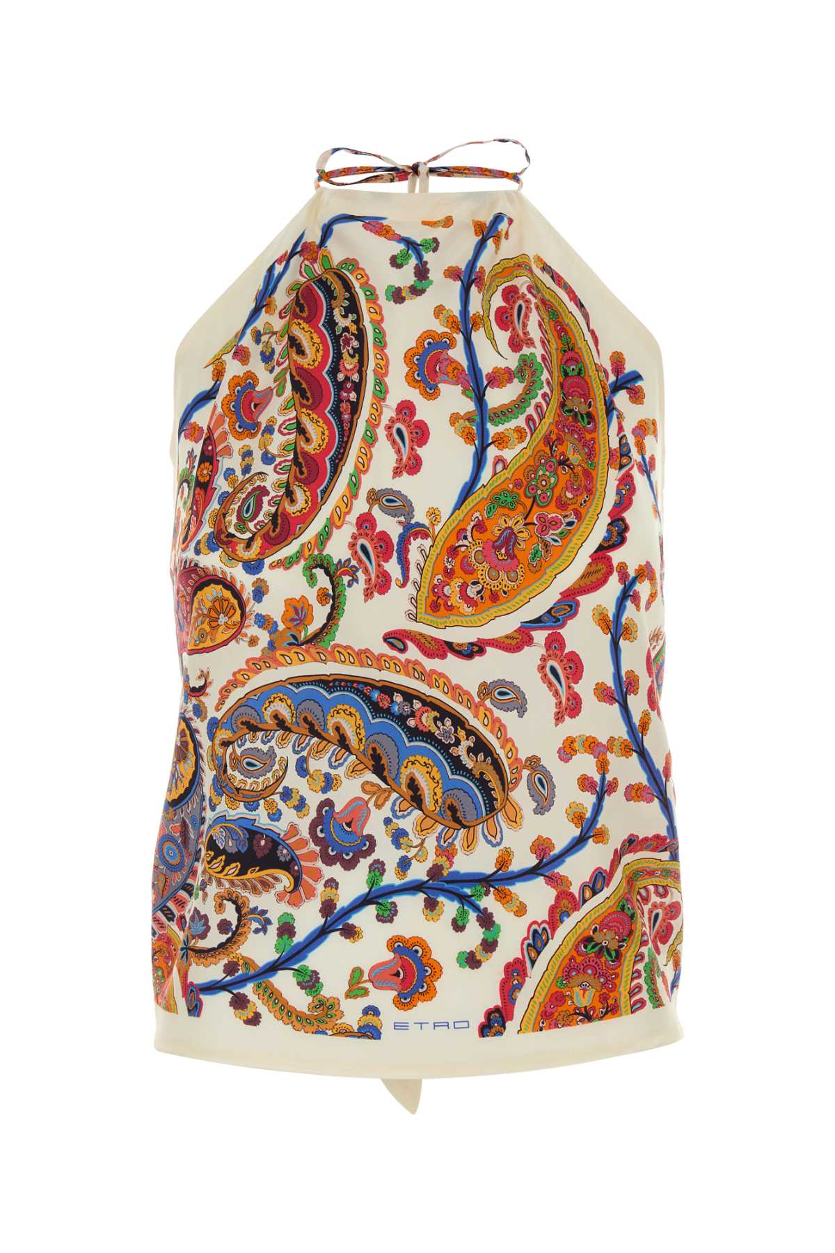 Etro Printed Silk Top - X0801