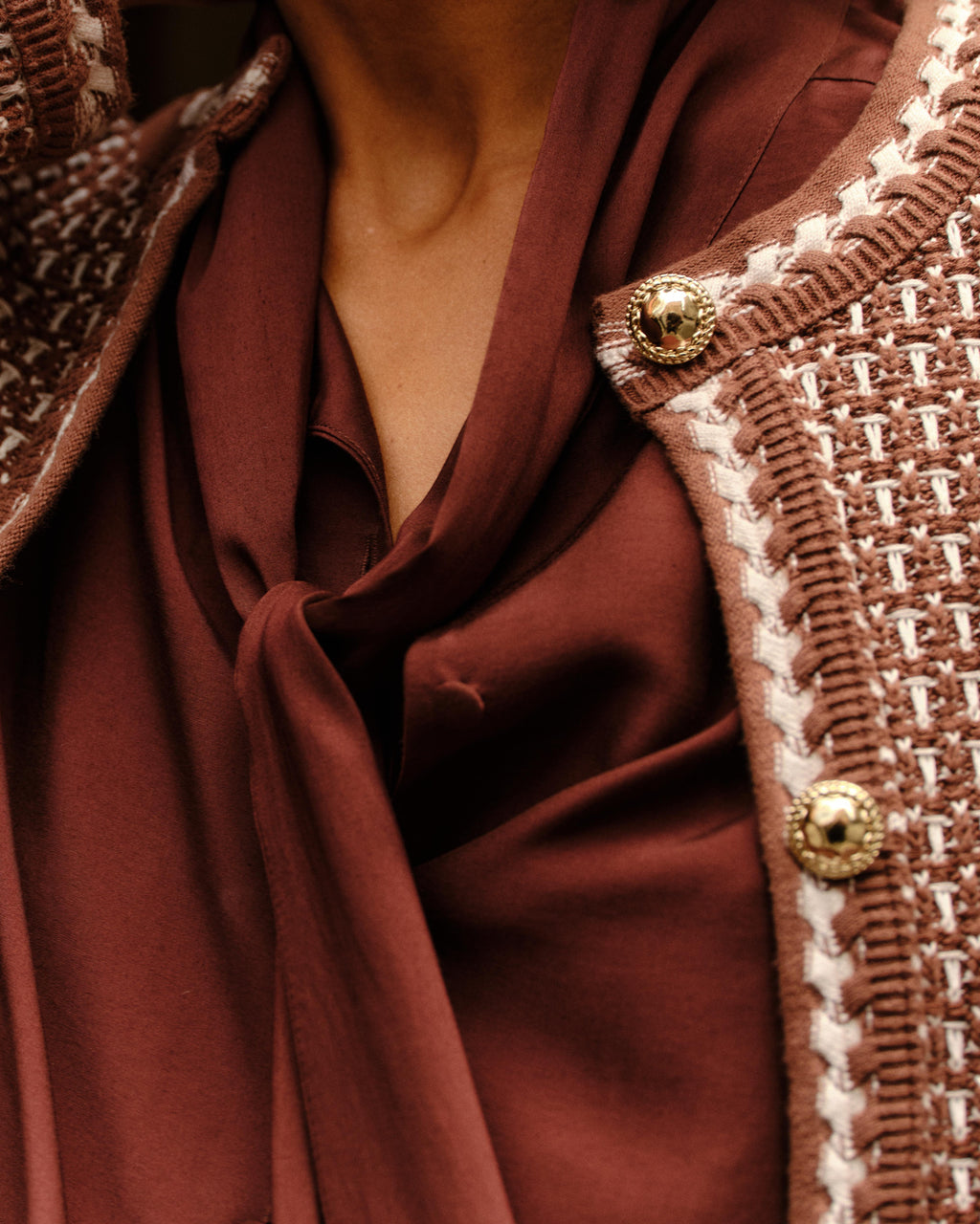 Cartolina Evelyn Long Sleeve Cardigan