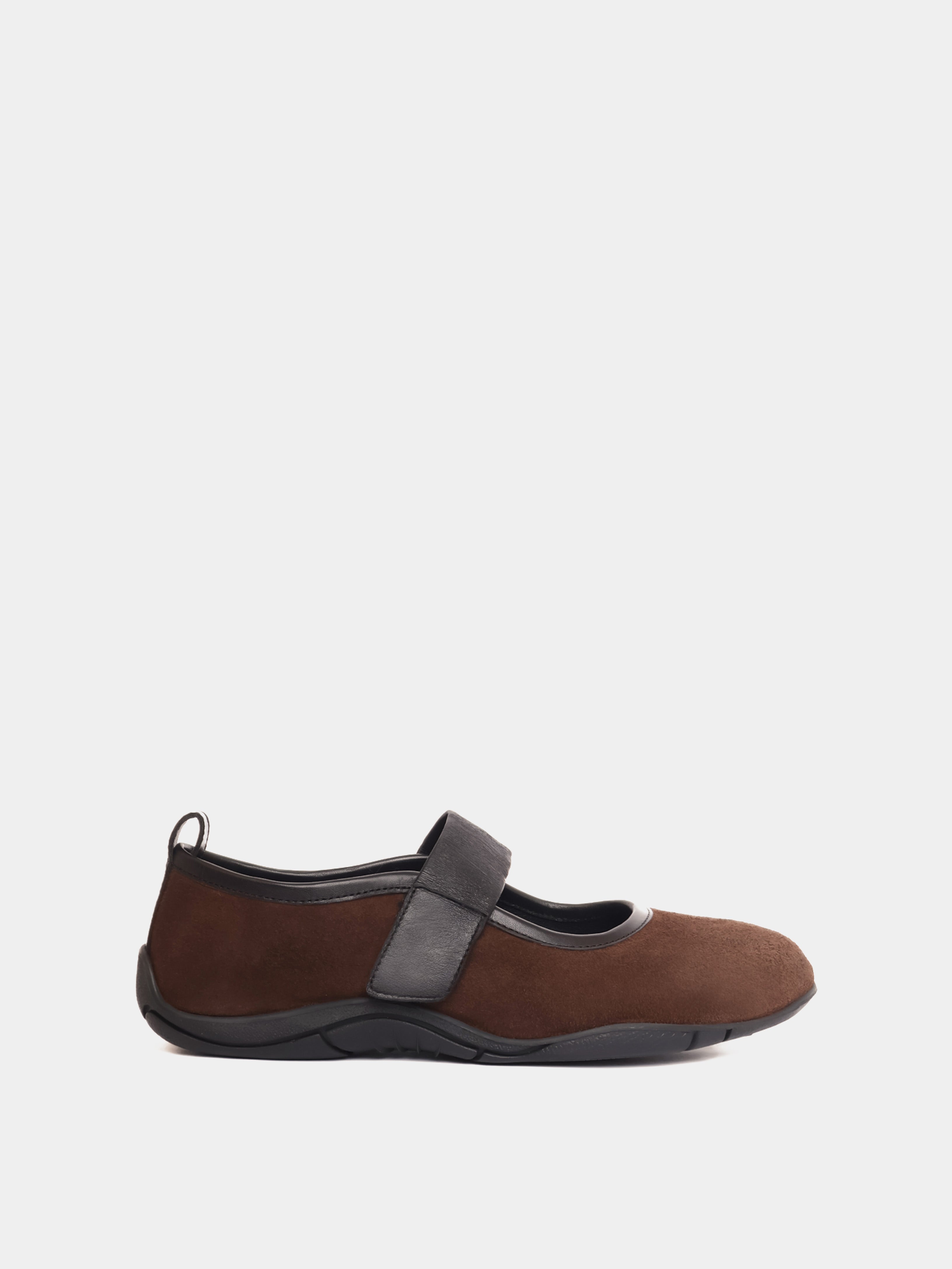 Maguire Evora Sporty Suede Ballet Flats - Brown