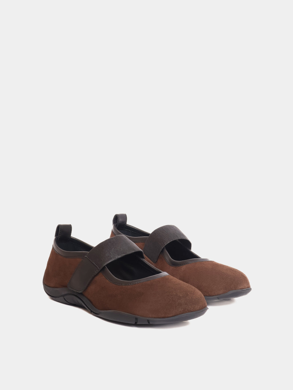 Maguire Evora Sporty Suede Ballet Flats - Brown
