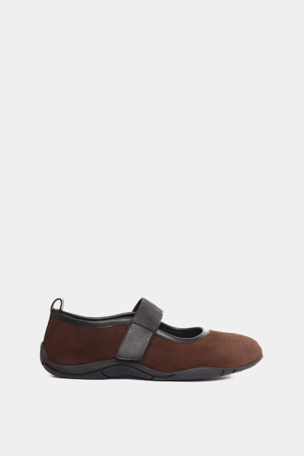 Maguire Evora Sporty Suede Ballet Flats - Brown