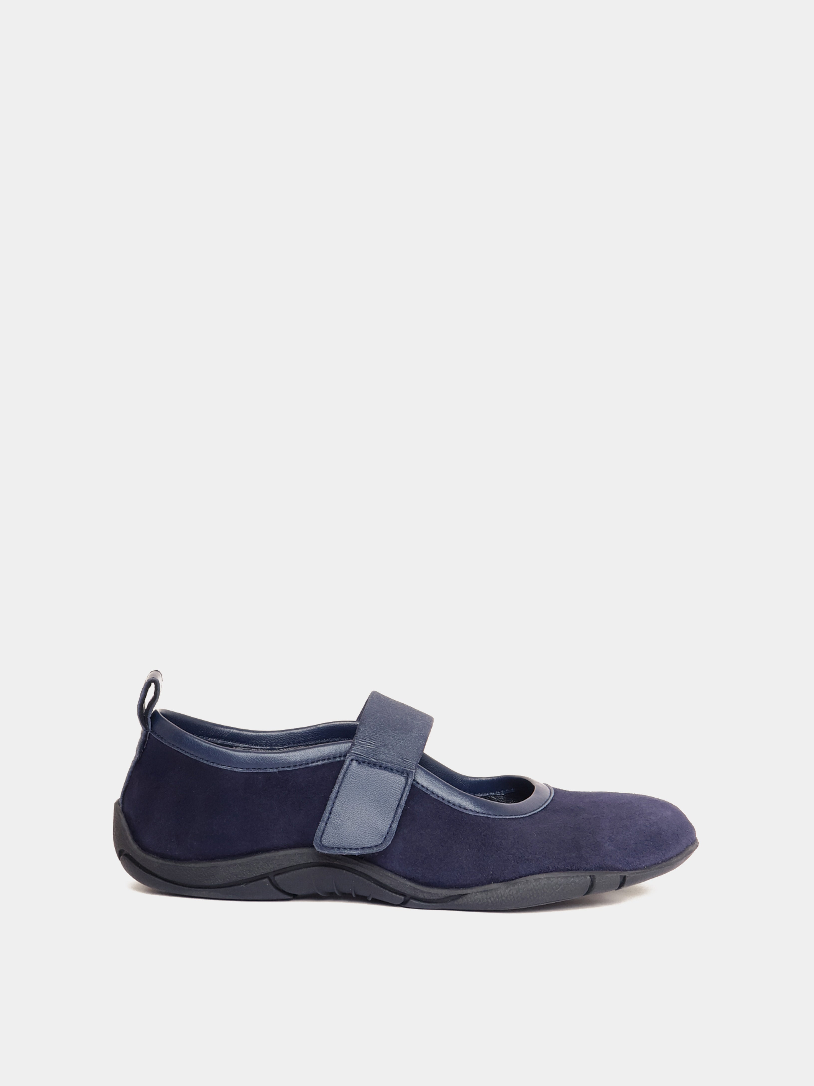 Maguire Evora Navy Suede Ballerina Flats