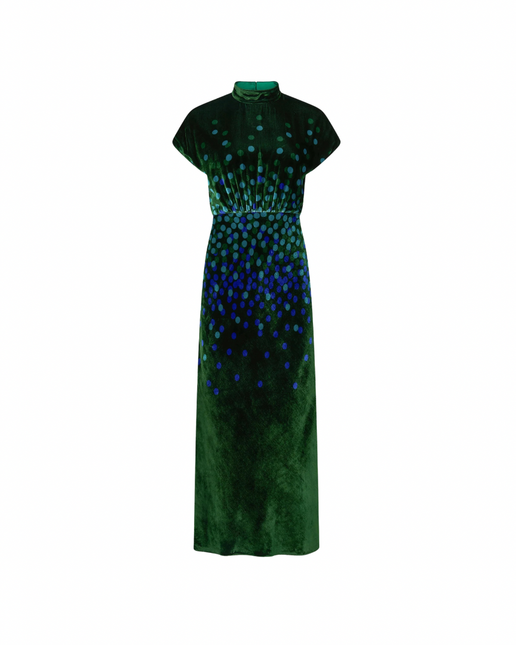 Saloni Fabienne-B Dress - Starlight Sky