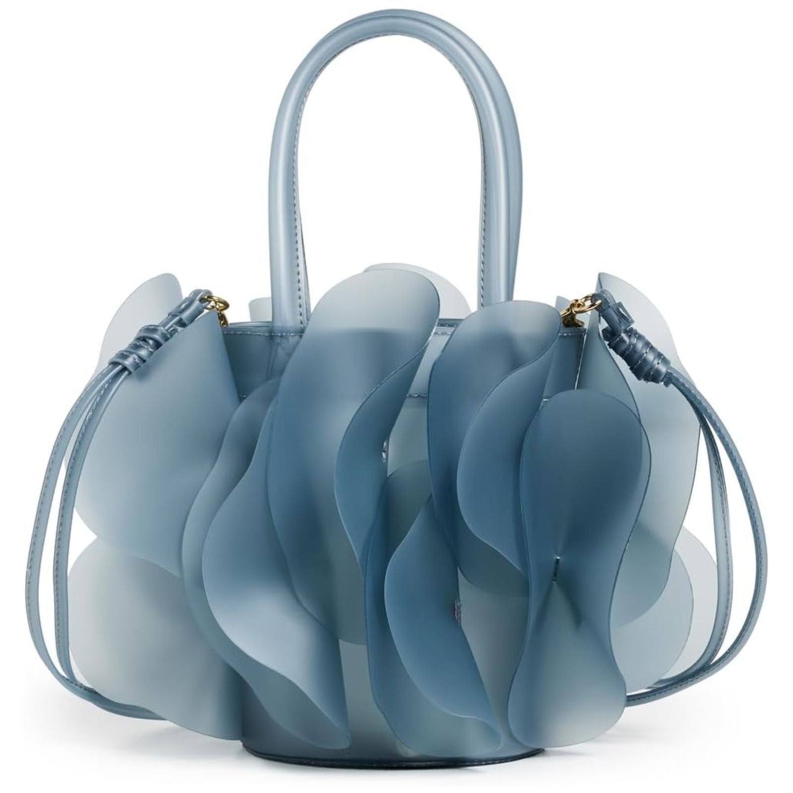 Farm Rio Jelly Flower Bag - Ice Blue
