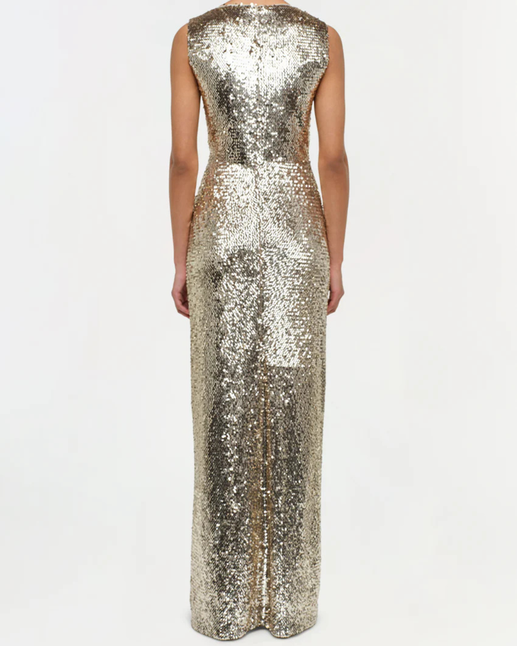 Jonathan Simkhai Felicity Gown - Gold Multi