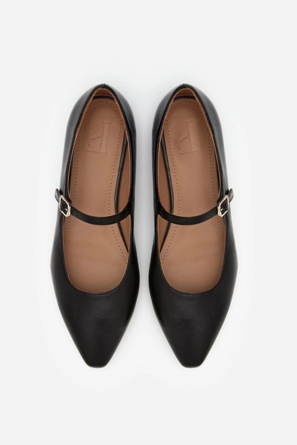 Flattered Camilla Flats - Black