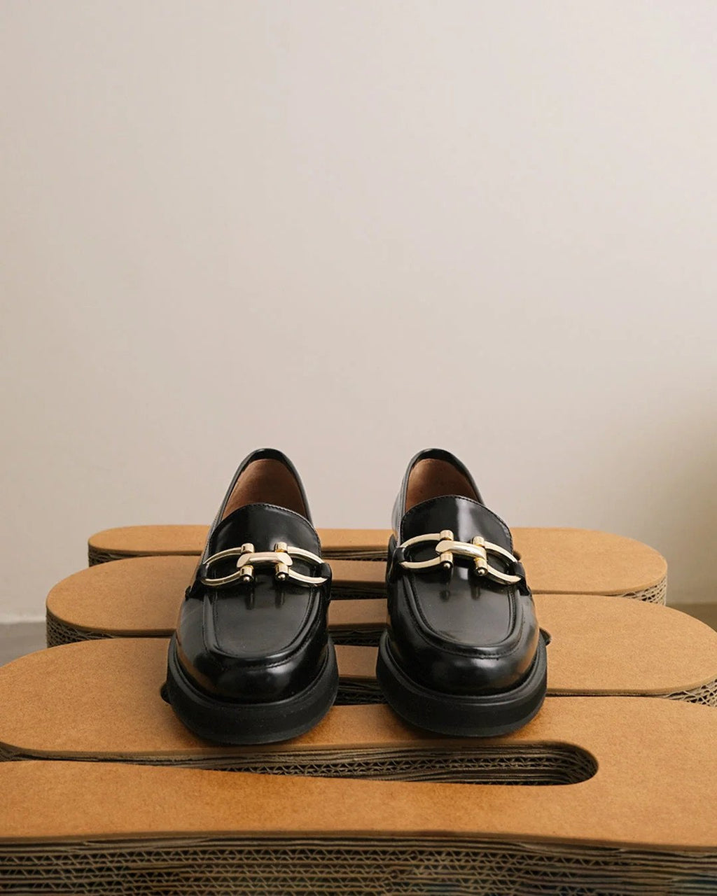 Flattered SAMANTHA LOAFERS - Black
