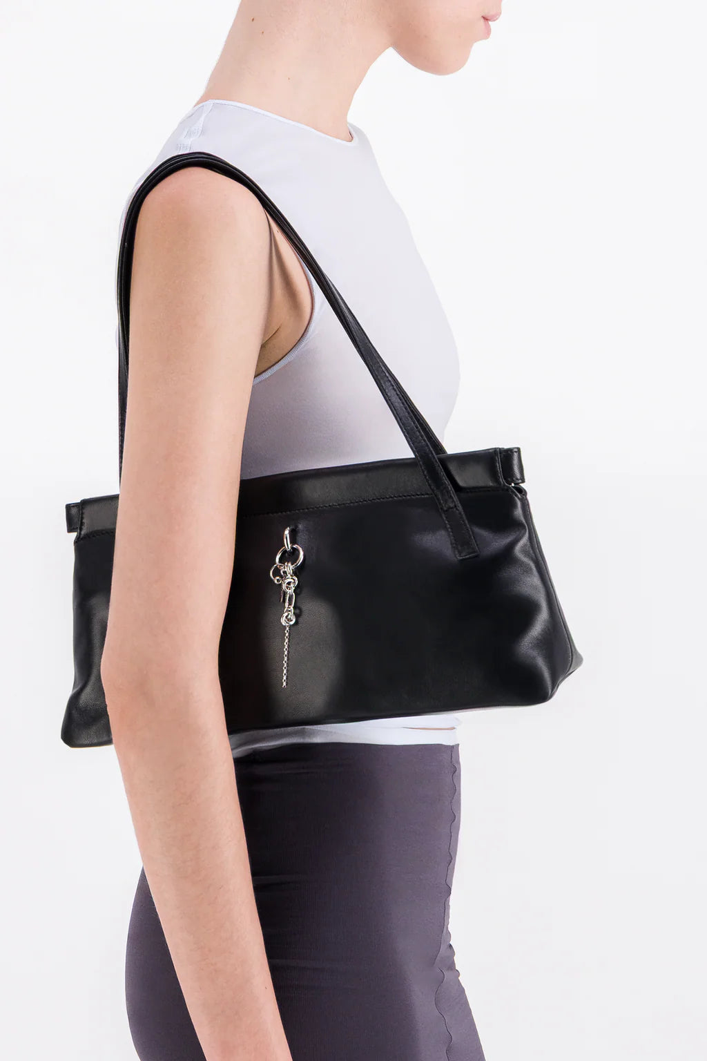 Justine Clenquet Flor Bag With Chain Charm