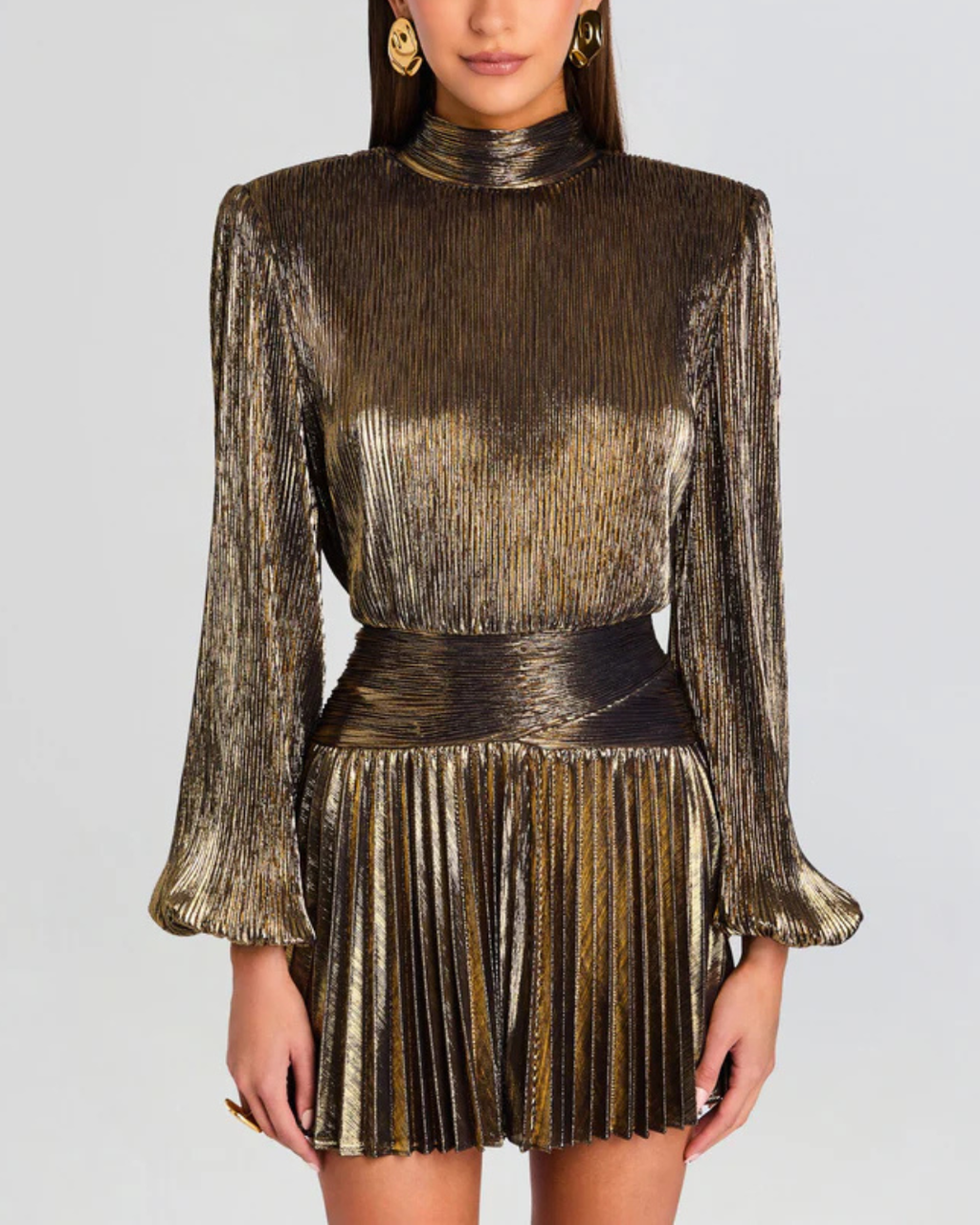 RETROFÊTE Freja Dress - Antique Gold