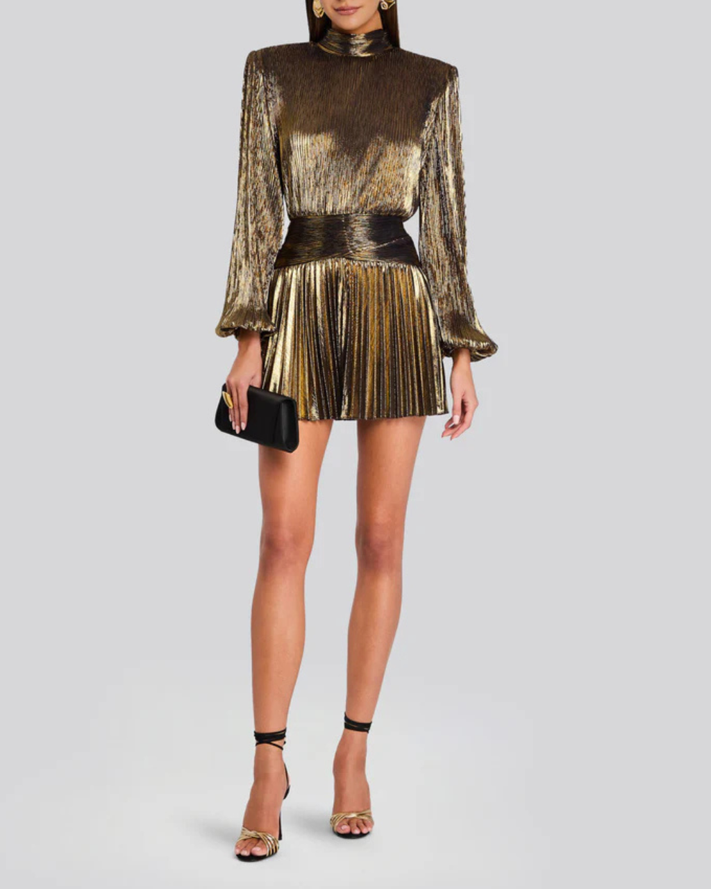 RETROFÊTE Freja Dress - Antique Gold