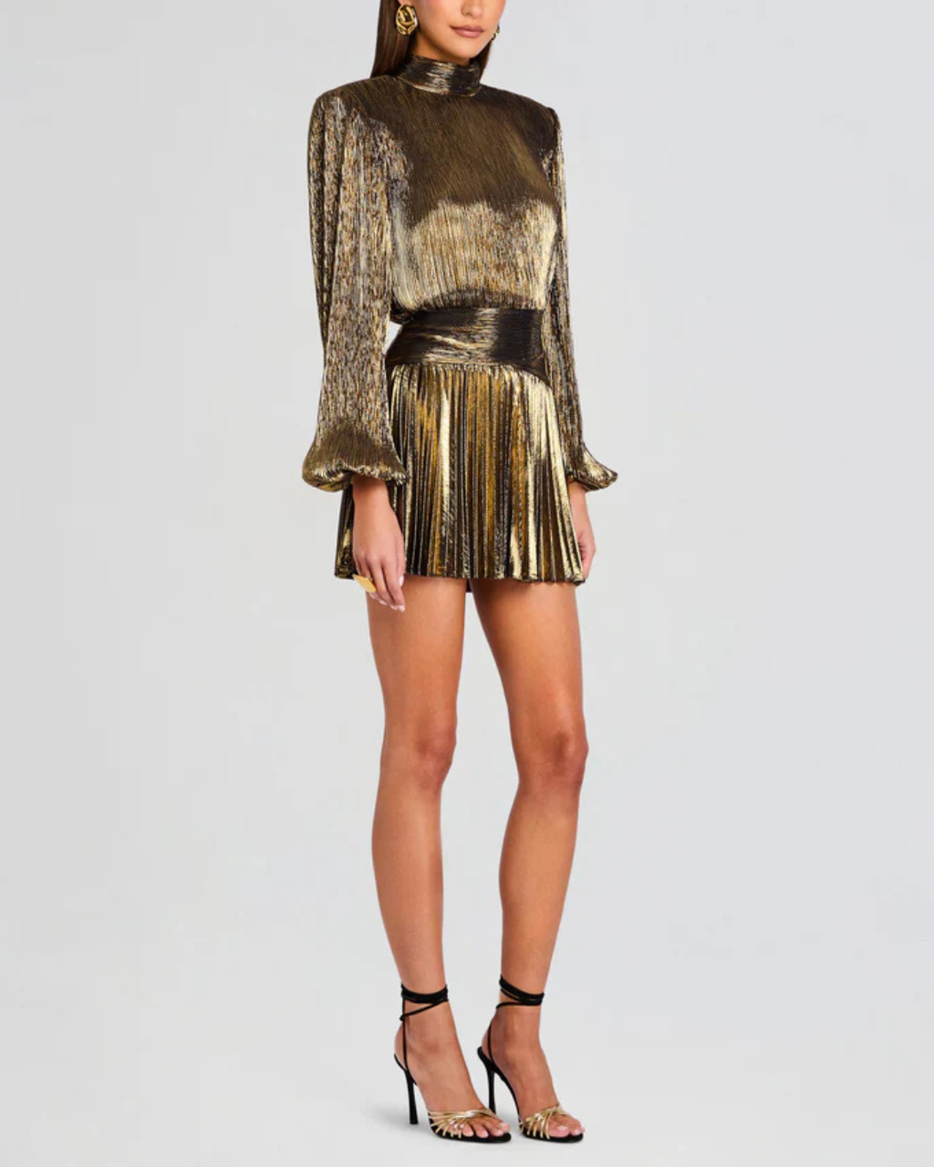 RETROFÊTE Freja Dress - Antique Gold