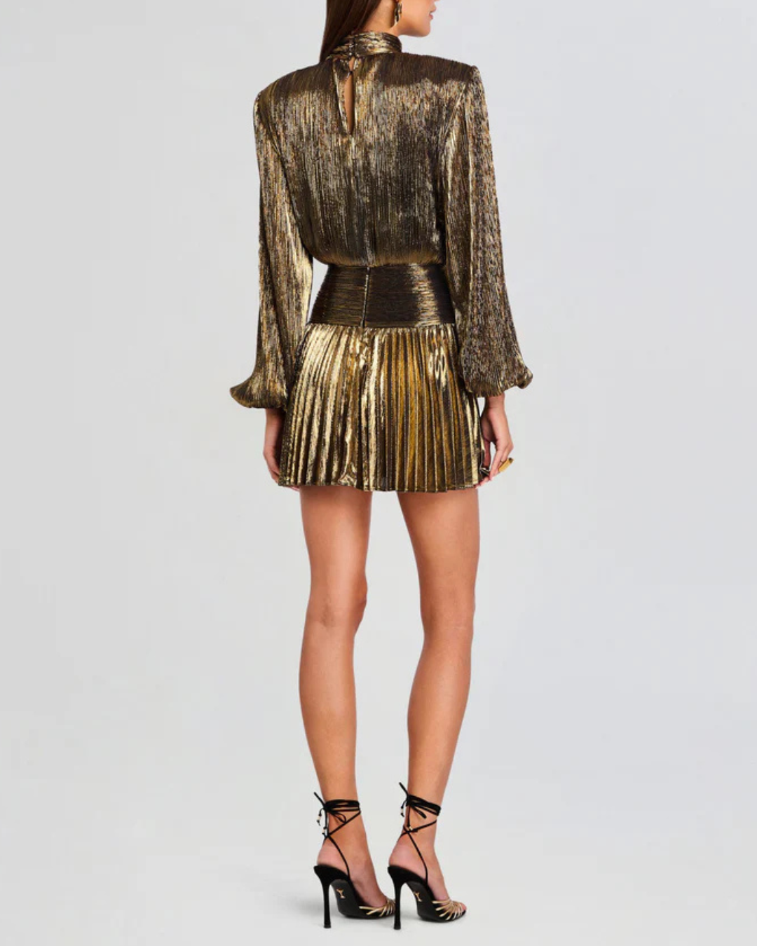 RETROFÊTE Freja Dress - Antique Gold