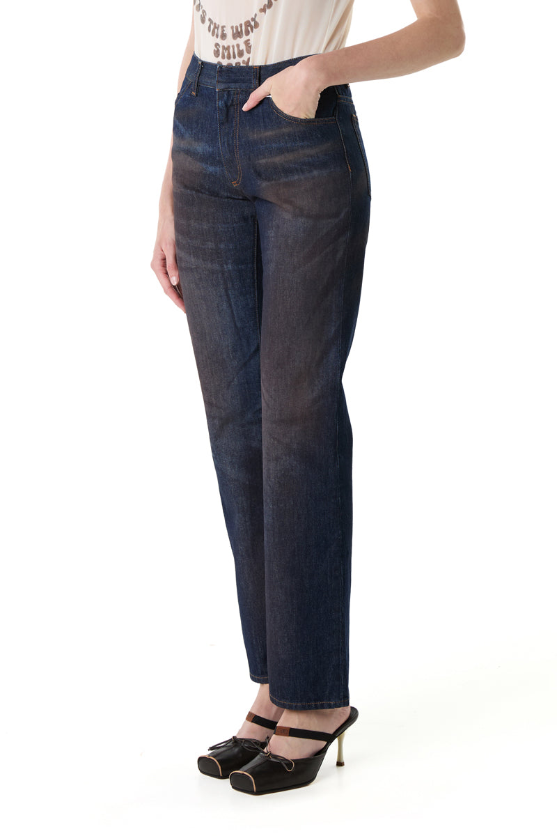 MM6 Maison Margiela Faded-Effect Jeans