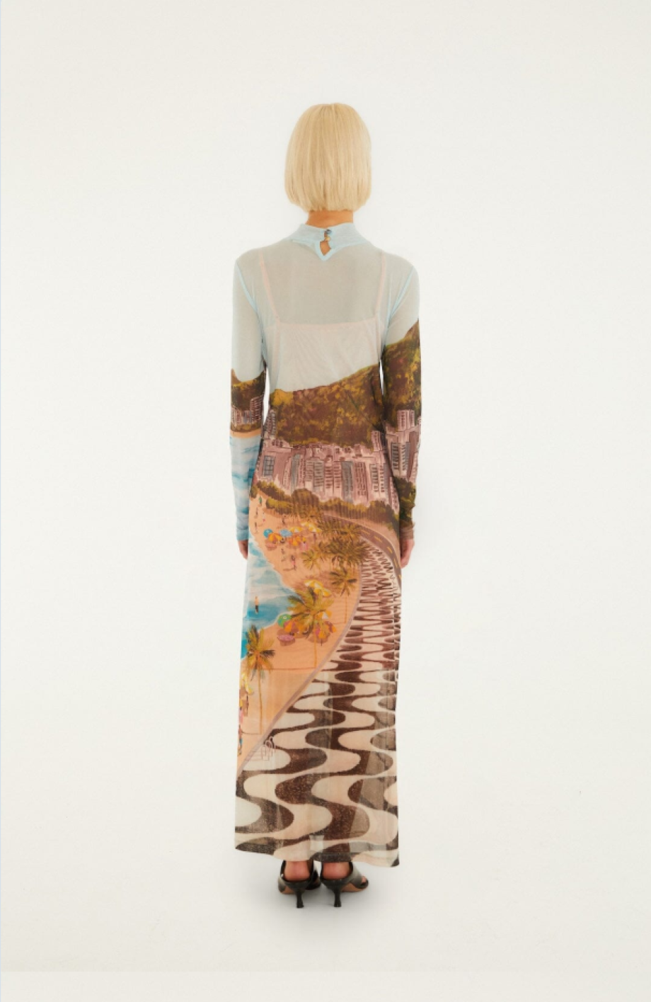 Farm Rio Copacabana Beach Maxi Dress