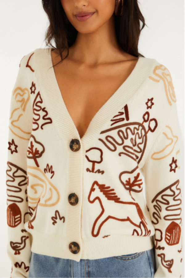 Farm Rio Countryside Cornelli Cardigan