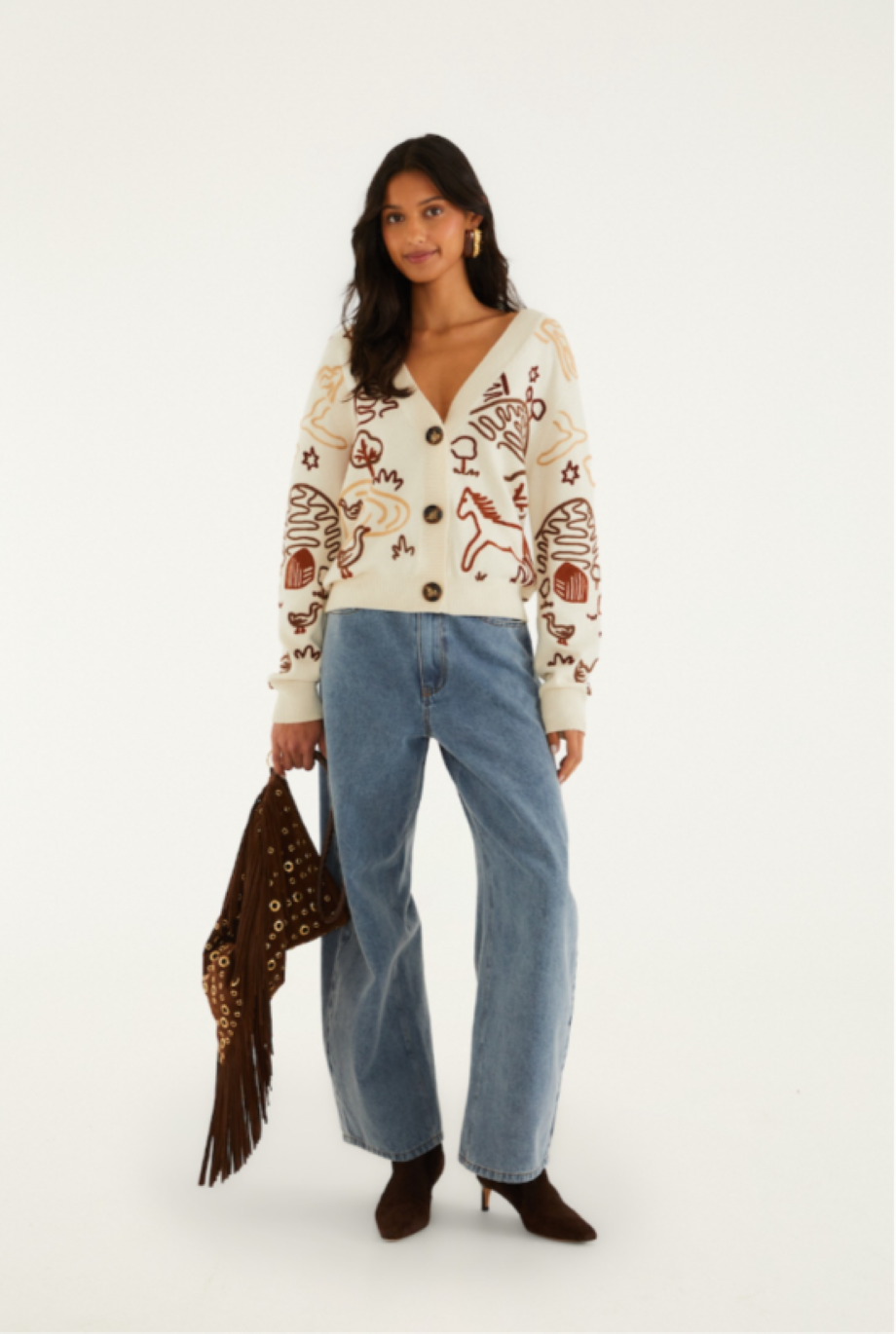 Farm Rio Countryside Cornelli Cardigan
