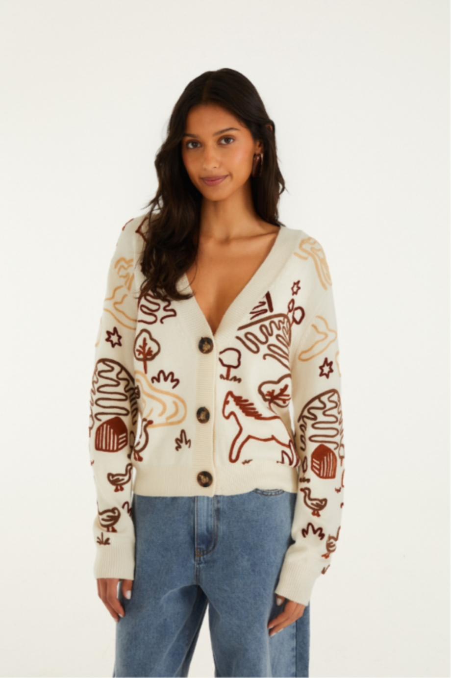 Farm Rio Countryside Cornelli Cardigan
