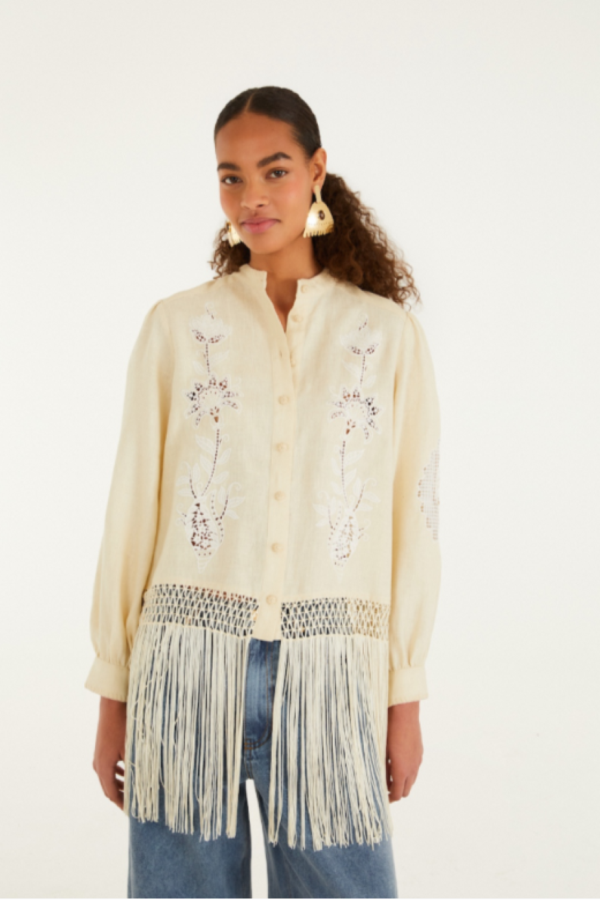 Farm Rio Countryside Richelieu Blouse