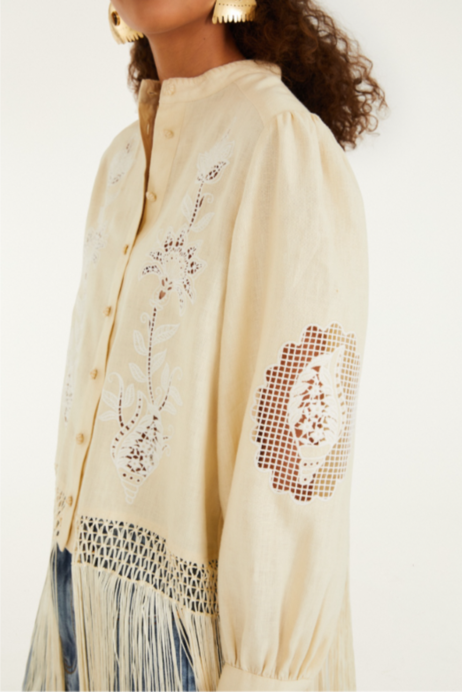 Farm Rio Countryside Richelieu Blouse