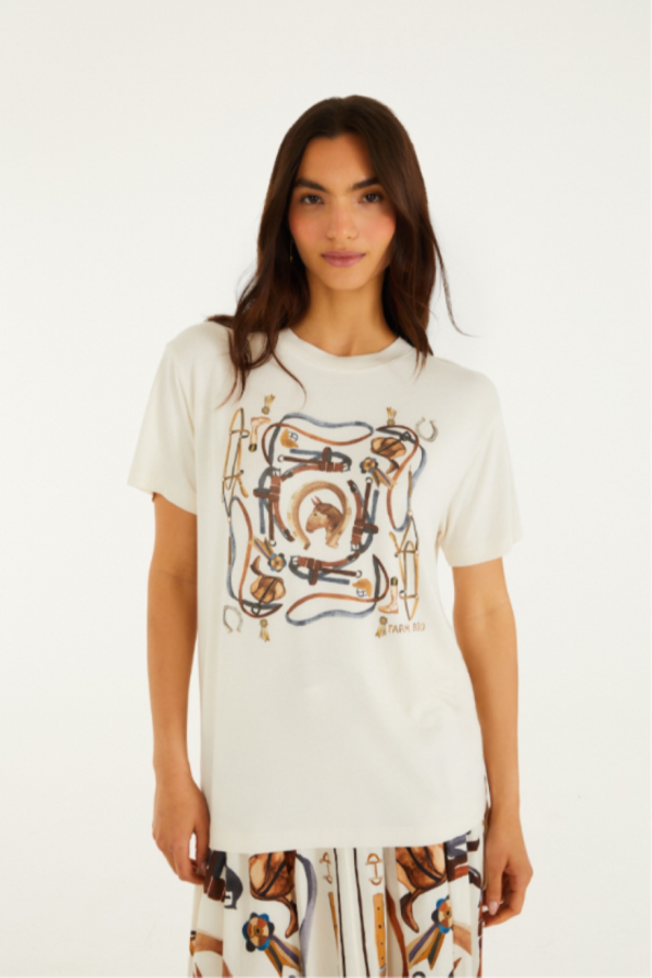 Farm Rio Equestrian Slim T-Shirt