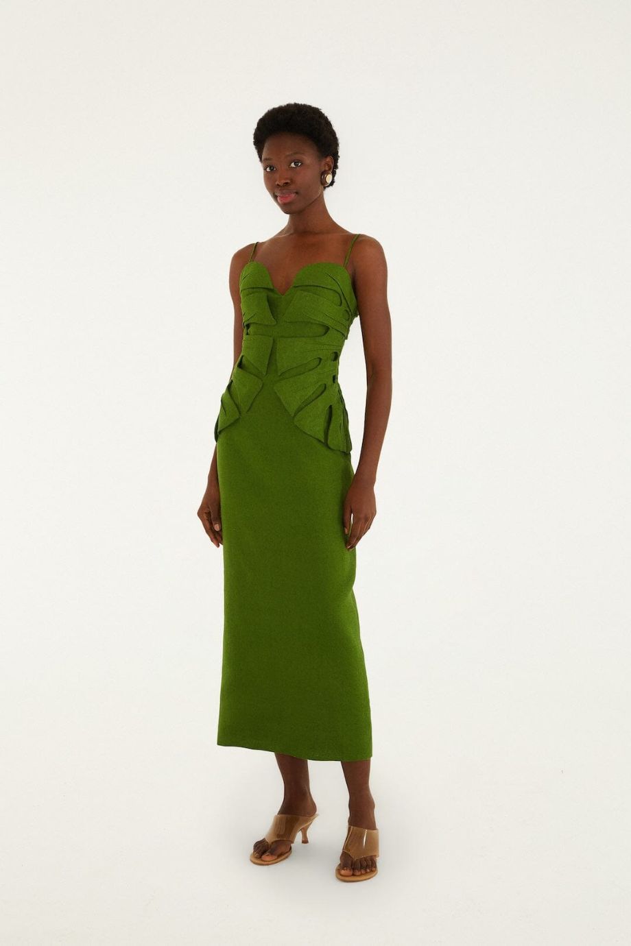 Farm Rio Monstera Leaf Maxi Dress