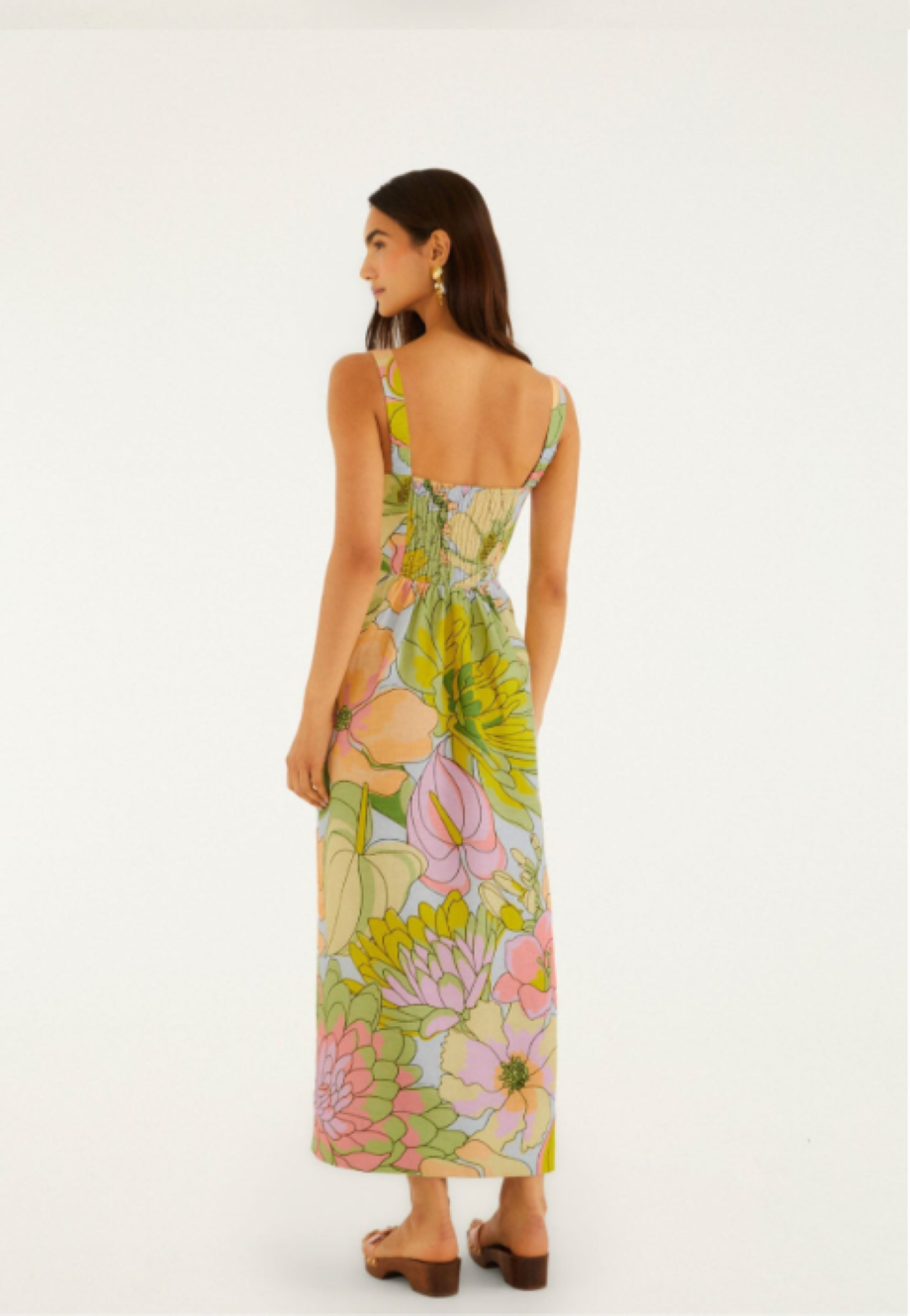 Farm Rio Spring Affair Maxi Dress