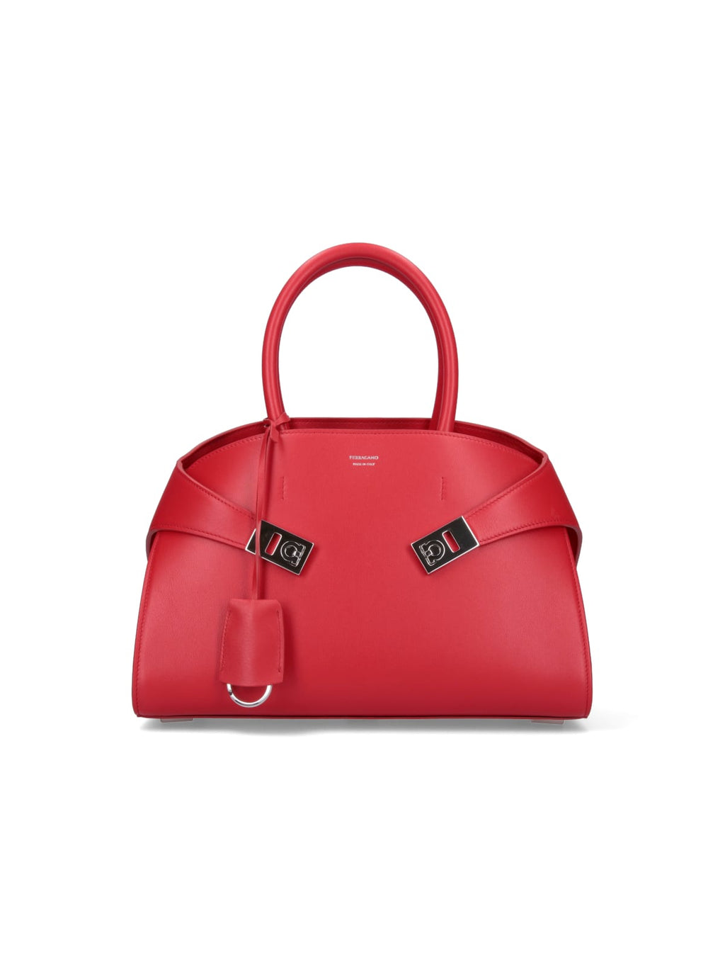 Ferragamo Hug M Handbag - Red