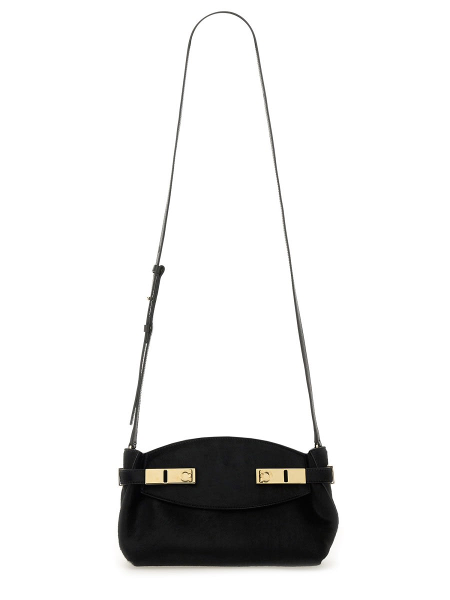 Ferragamo Hug Soft Bag - Black