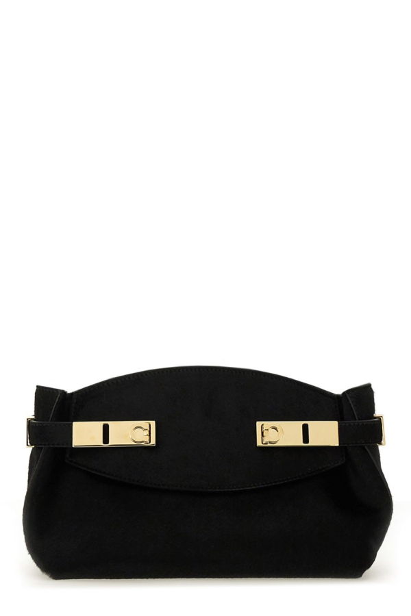 Ferragamo Hug Soft Bag - Black