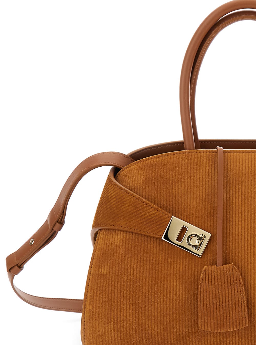 Ferragamo Hug S Handbag - Brown