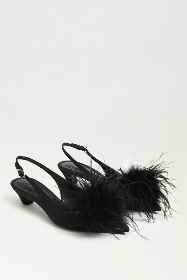 Sam Edelman Finch Feather Slingback Pump